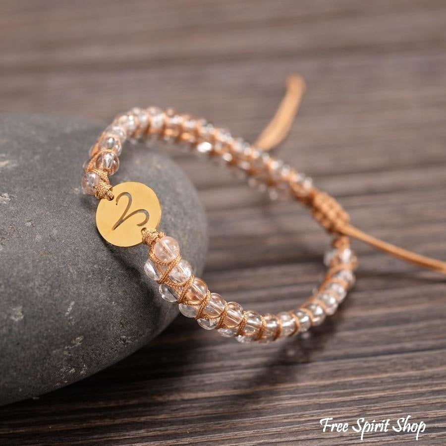 Bransoletki ze znakami zodiaku i kamieniami urodzeniowymi