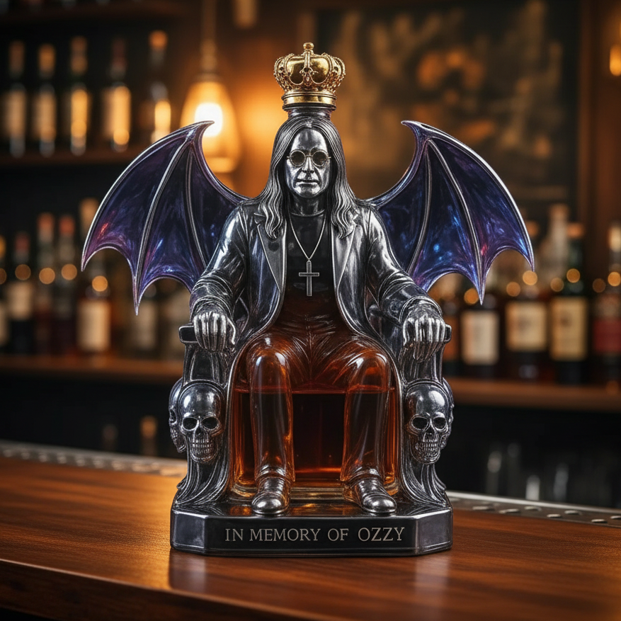Dekanter do whisky - edycja Ozzy'ego Osbourne'a