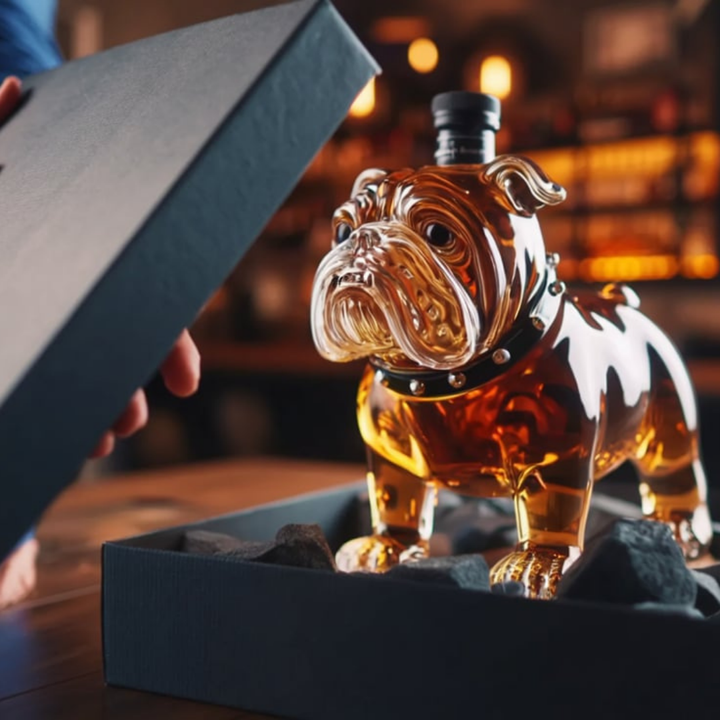 Butelka whisky - Edycja Bulldog
