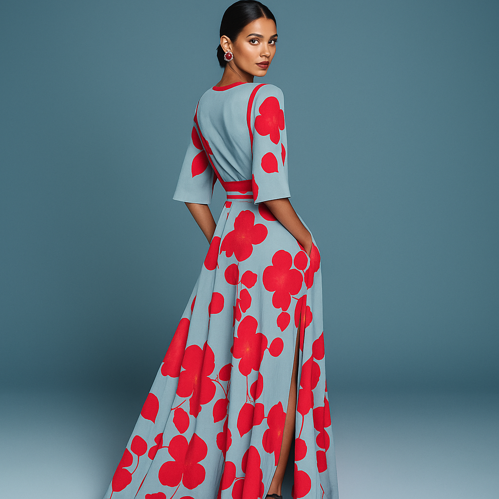Layla™ | Elegancka sukienka z viskozy