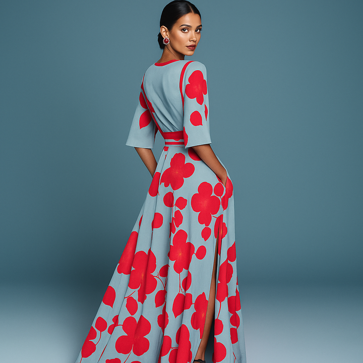 Layla™ | Elegancka sukienka z viskozy