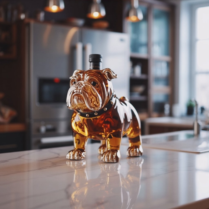 Butelka whisky - Edycja Bulldog