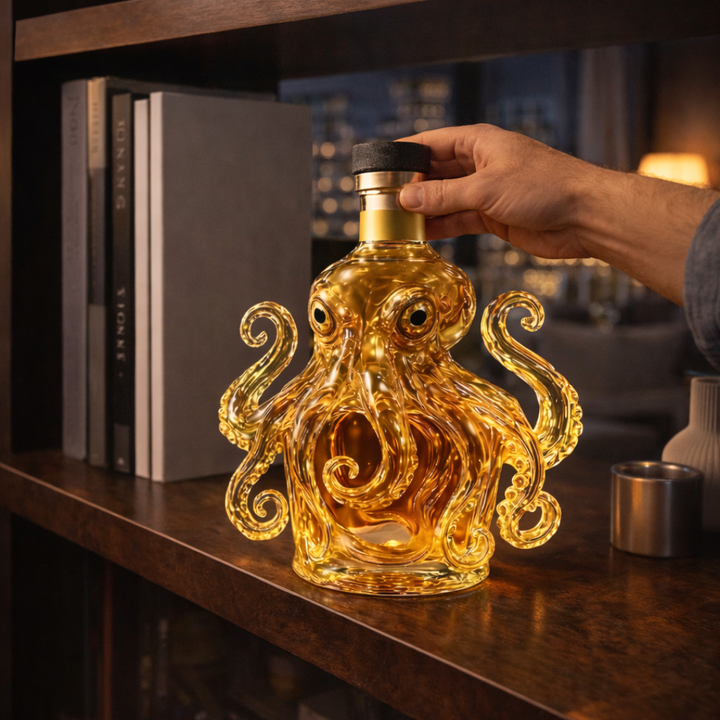 Butelka Whisky - Edycja Ośmiornicowa