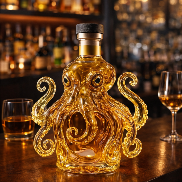 Butelka Whisky - Edycja Ośmiornicowa