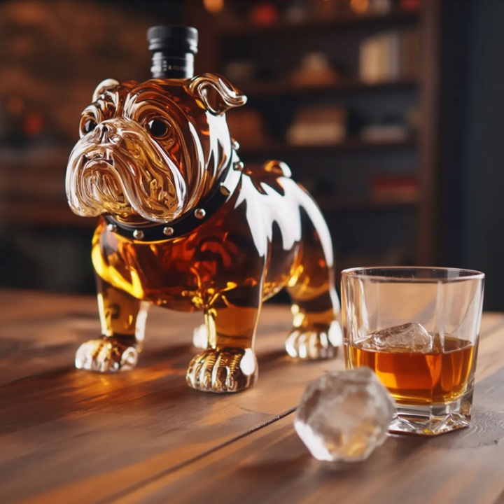 Butelka whisky - Edycja Bulldog