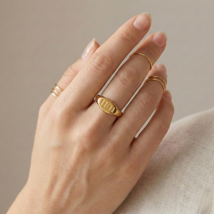 Pierścionek życzeń "11:11
