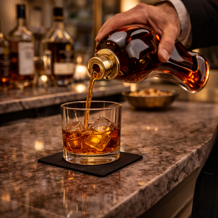 Butelka whisky - Edycja wysokich obcasów