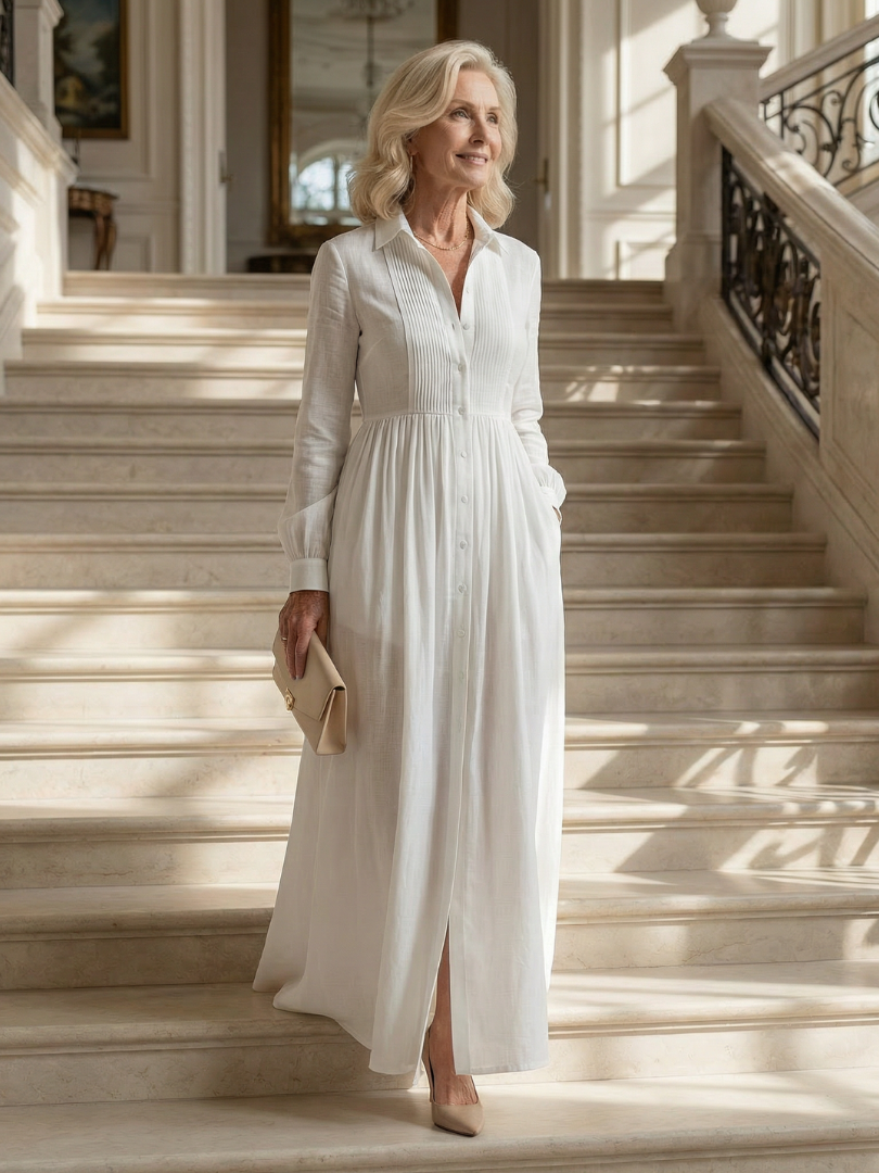 Lioren | Soft Flow sukienka maxi