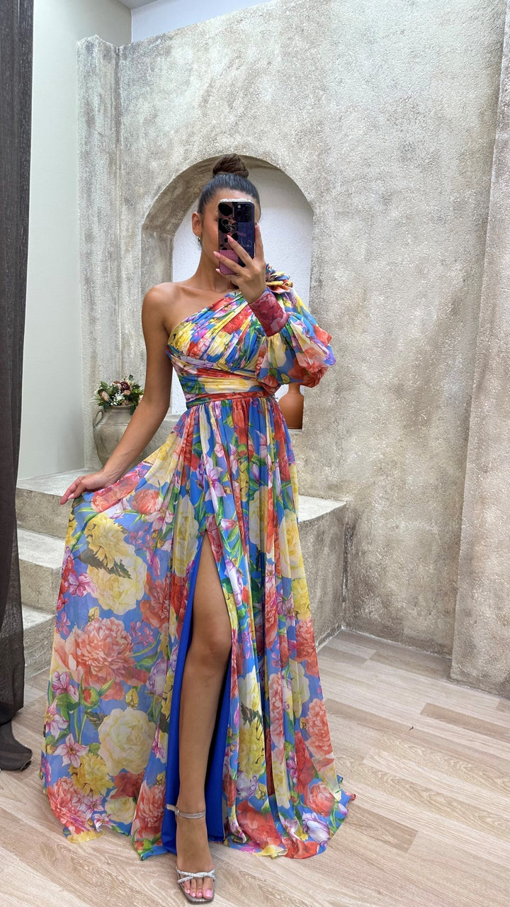 Evelyn™ | Sukienka dramatyczna Blossom