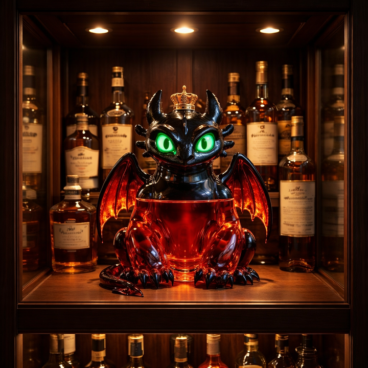 Butelka whisky - edycja smokowa