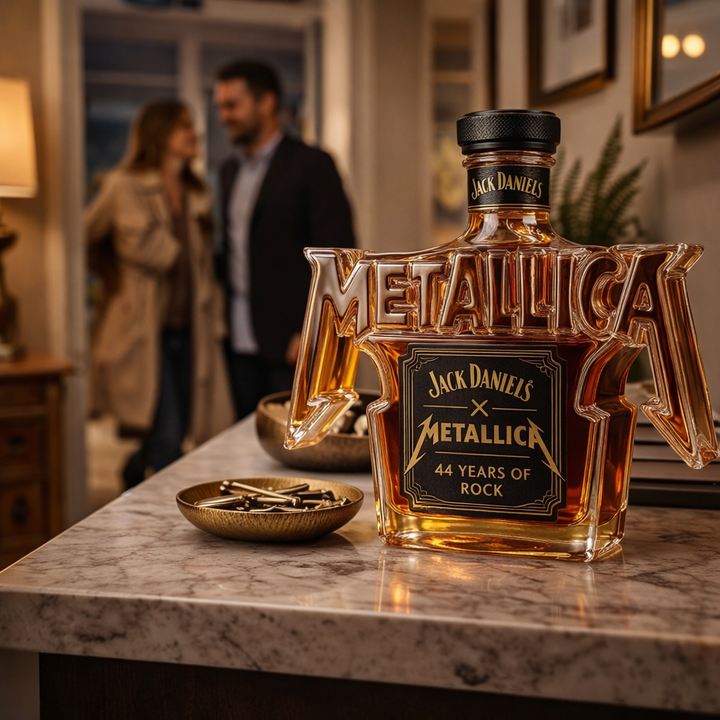 Butelka whisky - Edycja Rock Metallica