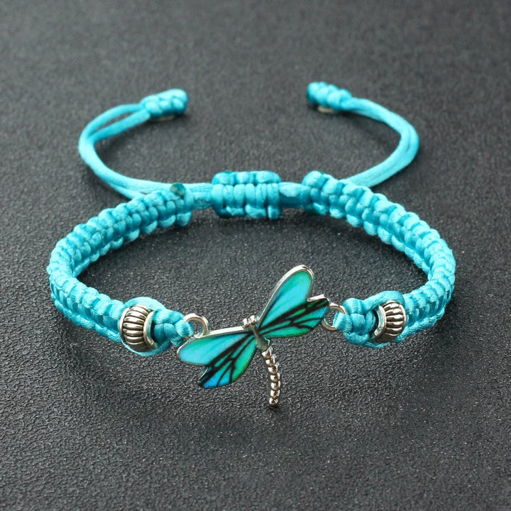 Ręcznie pleciona bransoletka Dragonfly Dreams