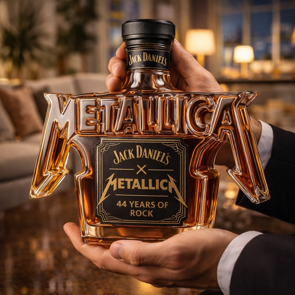Butelka whisky - Edycja Rock Metallica