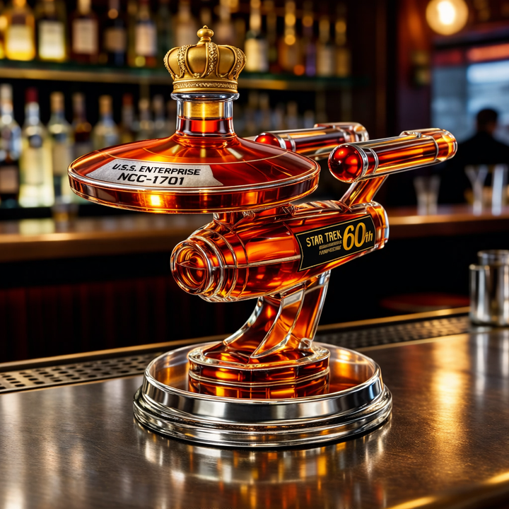 60. rocznica USS Enterprise - karafka do whisky