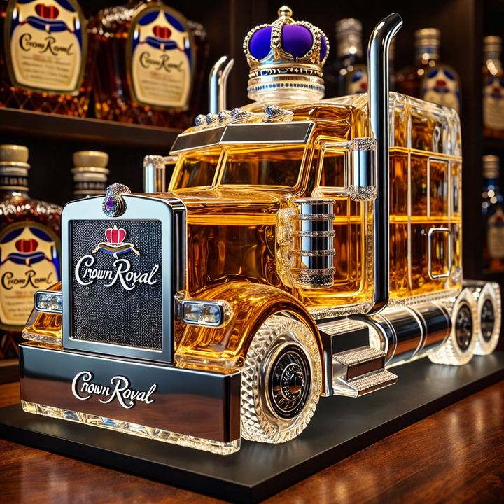 Ciągnik siodłowy – karafka do whisky