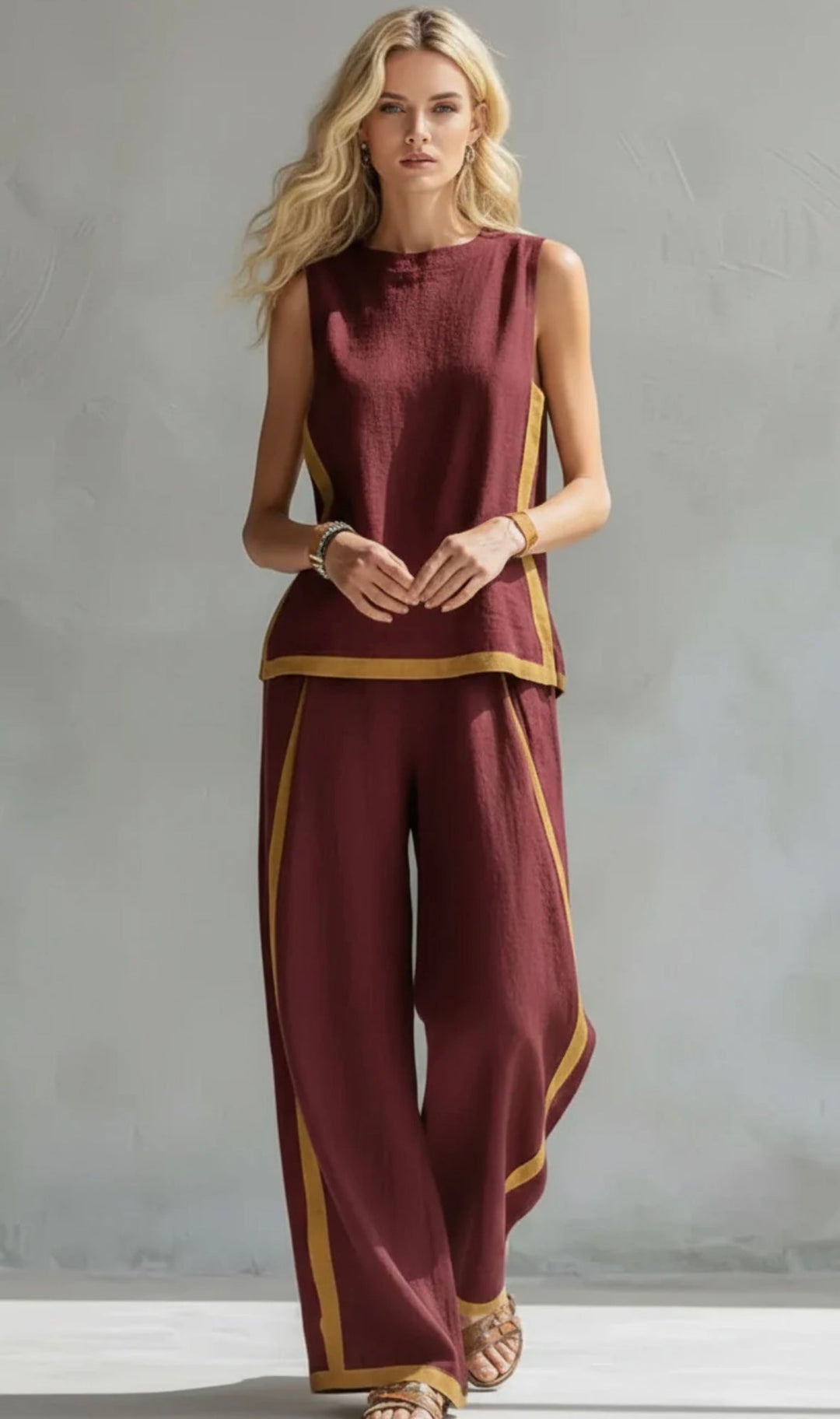 Leila™ | Elegancki dwuczęściowy zestaw
