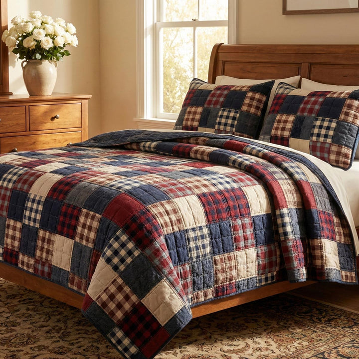 Zestaw pościeli Heritage Patchwork 3-częściowy