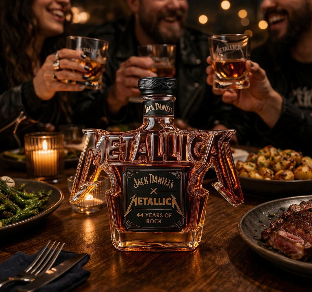 Butelka whisky - Edycja Rock Metallica
