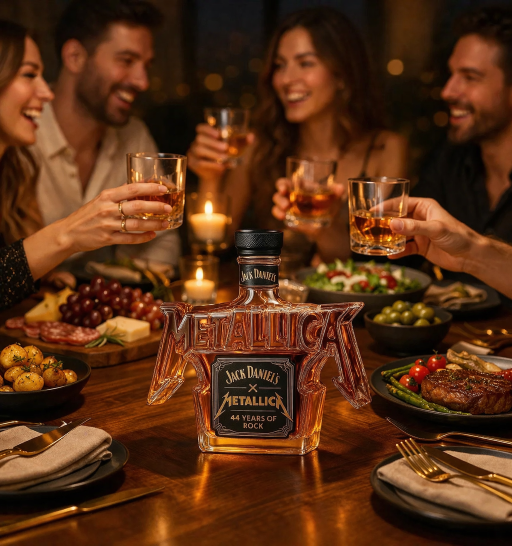 Butelka whisky - Edycja Rock Metallica