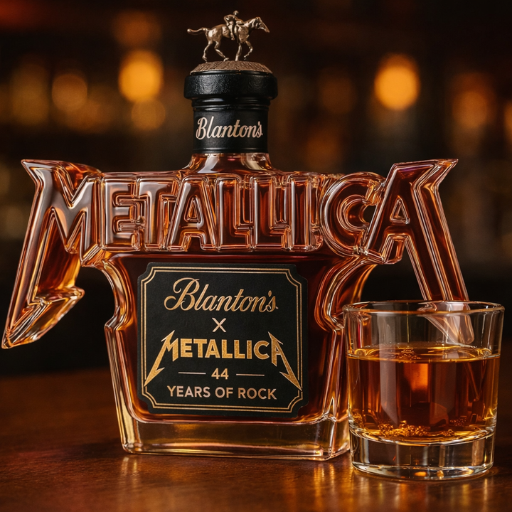 Butelka whisky - Edycja Rock Metallica