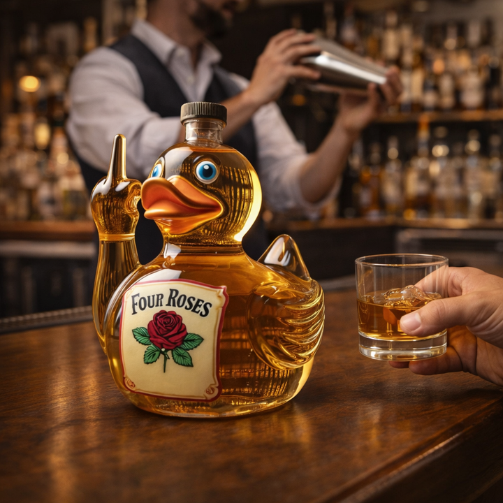 Butelka whisky - Edycja Canard Rebelle