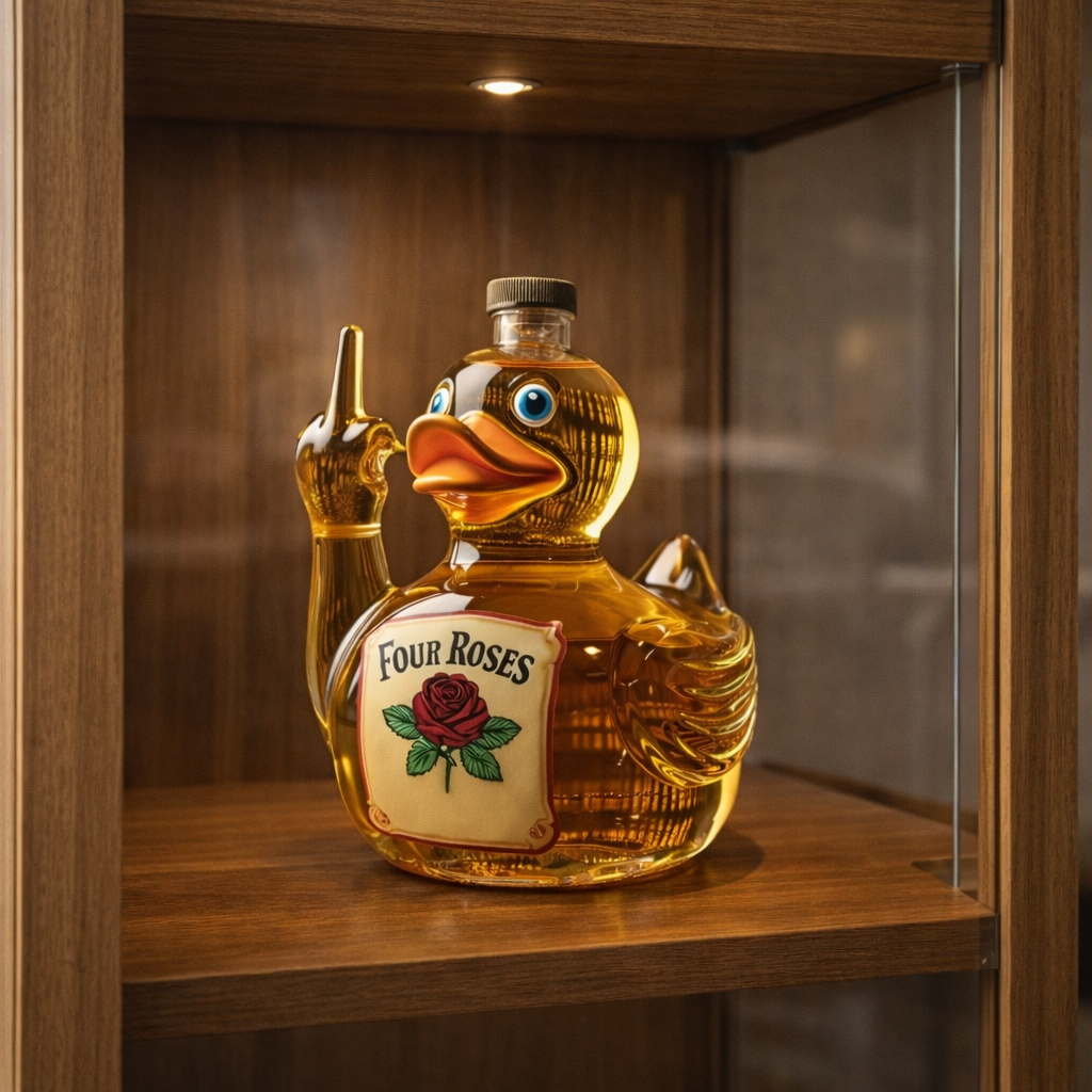 Butelka whisky - Edycja Canard Rebelle