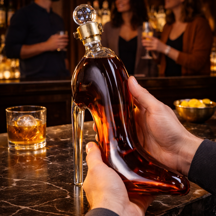 Butelka whisky - Edycja wysokich obcasów