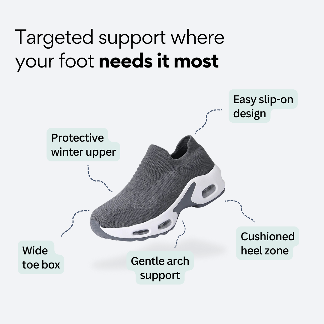 Diana | Buty ortopedyczne bezsznurowe z technologią Air