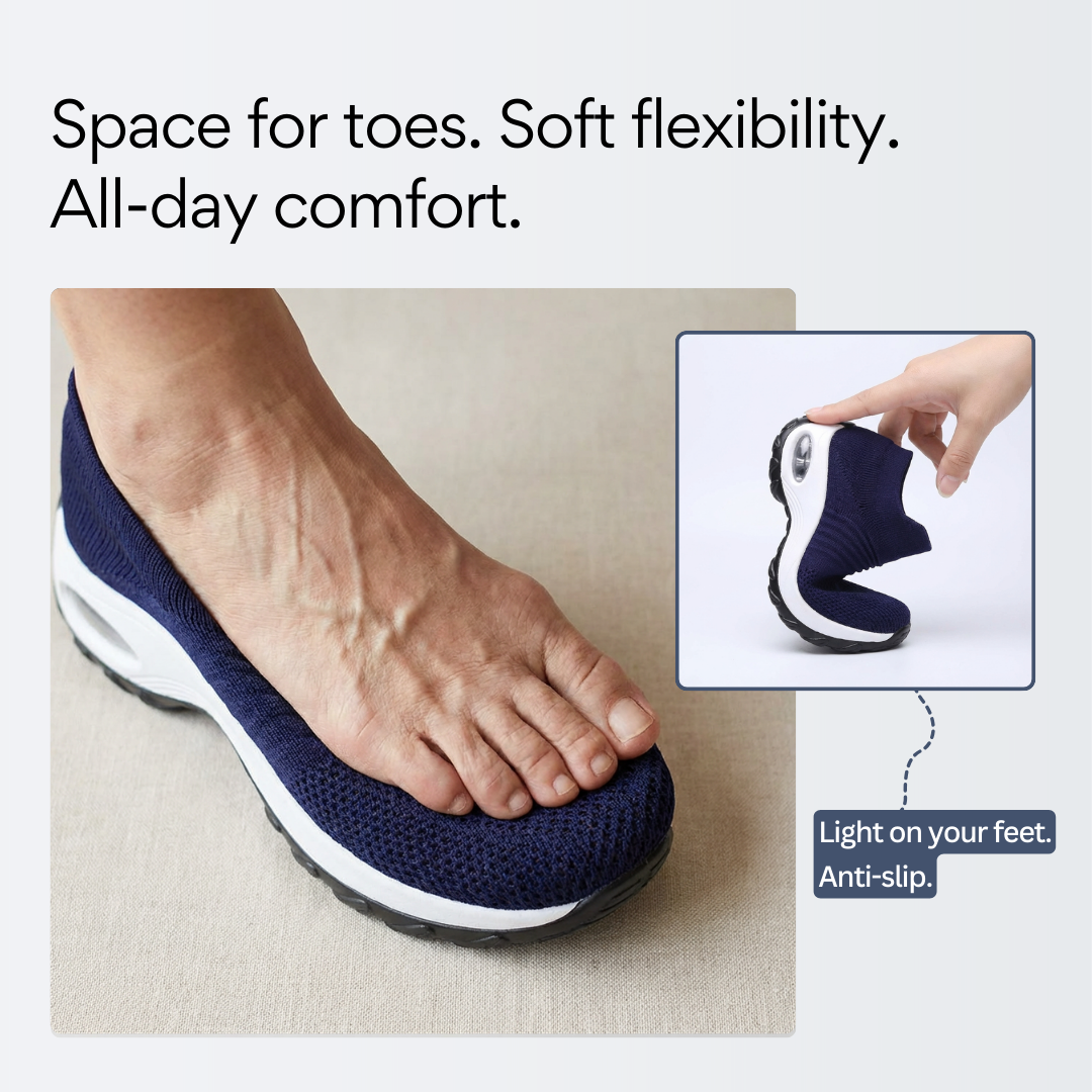 Diana | Buty ortopedyczne bezsznurowe z technologią Air