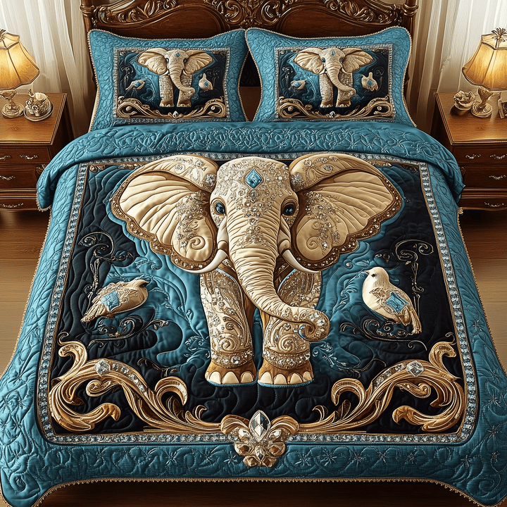 Imperial Elephant 3-częściowy zestaw pościeli