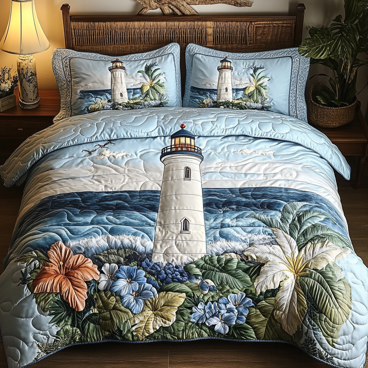 Lighthouse Bloom 3-częściowy zestaw pościeli