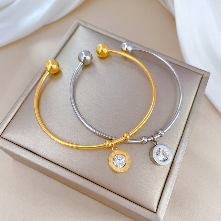 Bransoletka Chromia Crystal Złota – Olśniewający blask na codzienny glamour