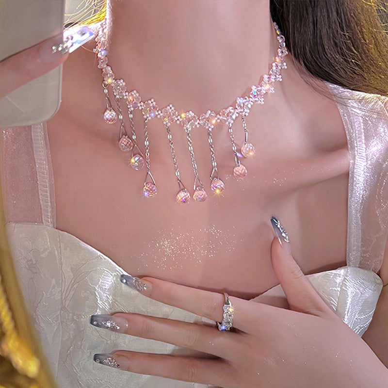 Choker z kryształami Allison – elegancki błysk na codzienną elegancję