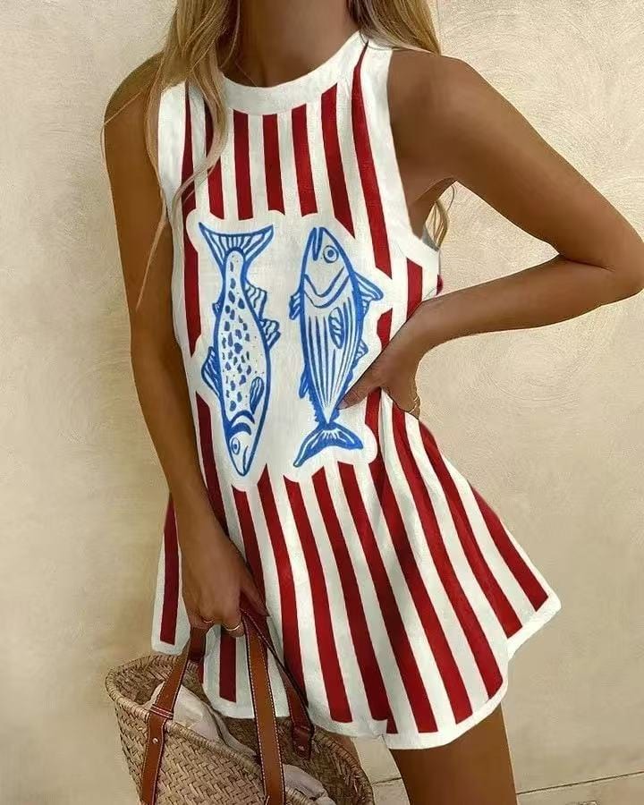 Pearl™ lniana sukienka