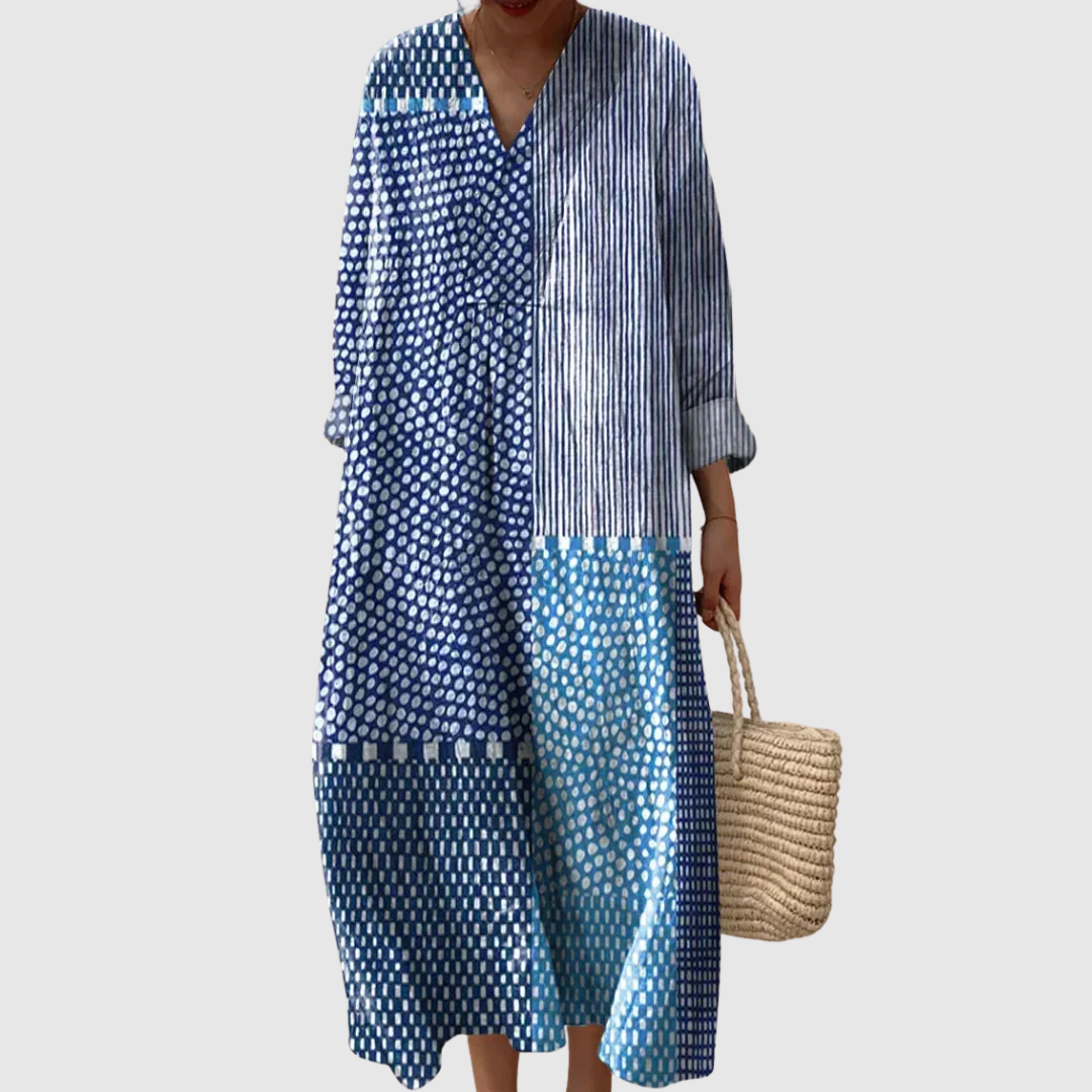 Sukienka Luna Wave — Niewymuszona elegancja w księżycowym blasku