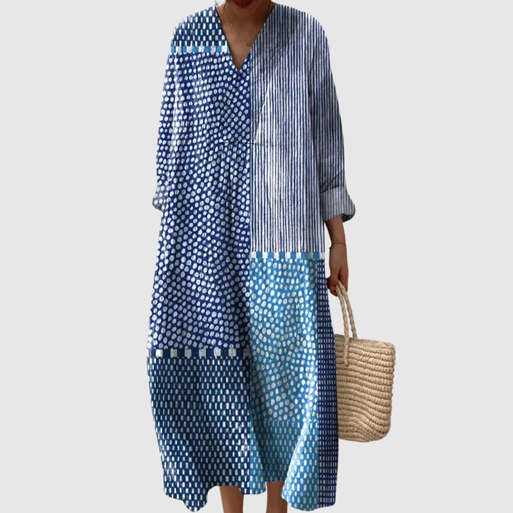 Sukienka Luna Wave — Niewymuszona elegancja w księżycowym blasku