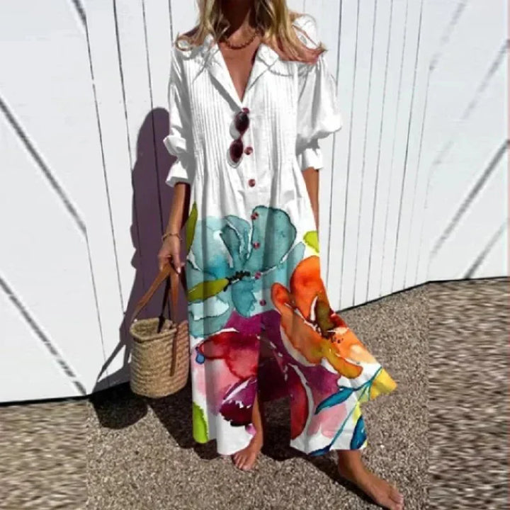 Sukienka Boho Beachcomber od Rimmey — Plażowy styl boho bez wysiłku