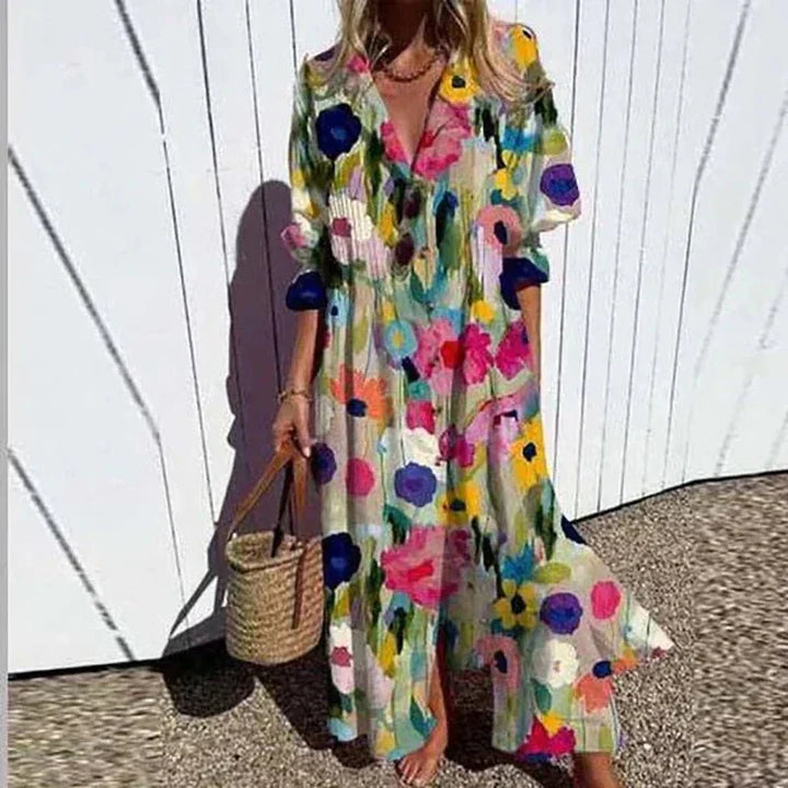 Sukienka Boho Beachcomber od Rimmey — Plażowy styl boho bez wysiłku