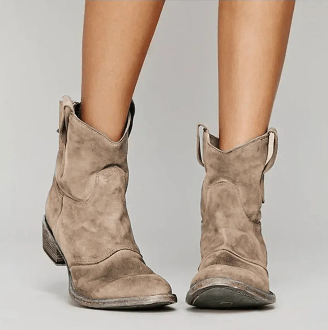 Charlotte - buty ortopedyczne ze zamszu
