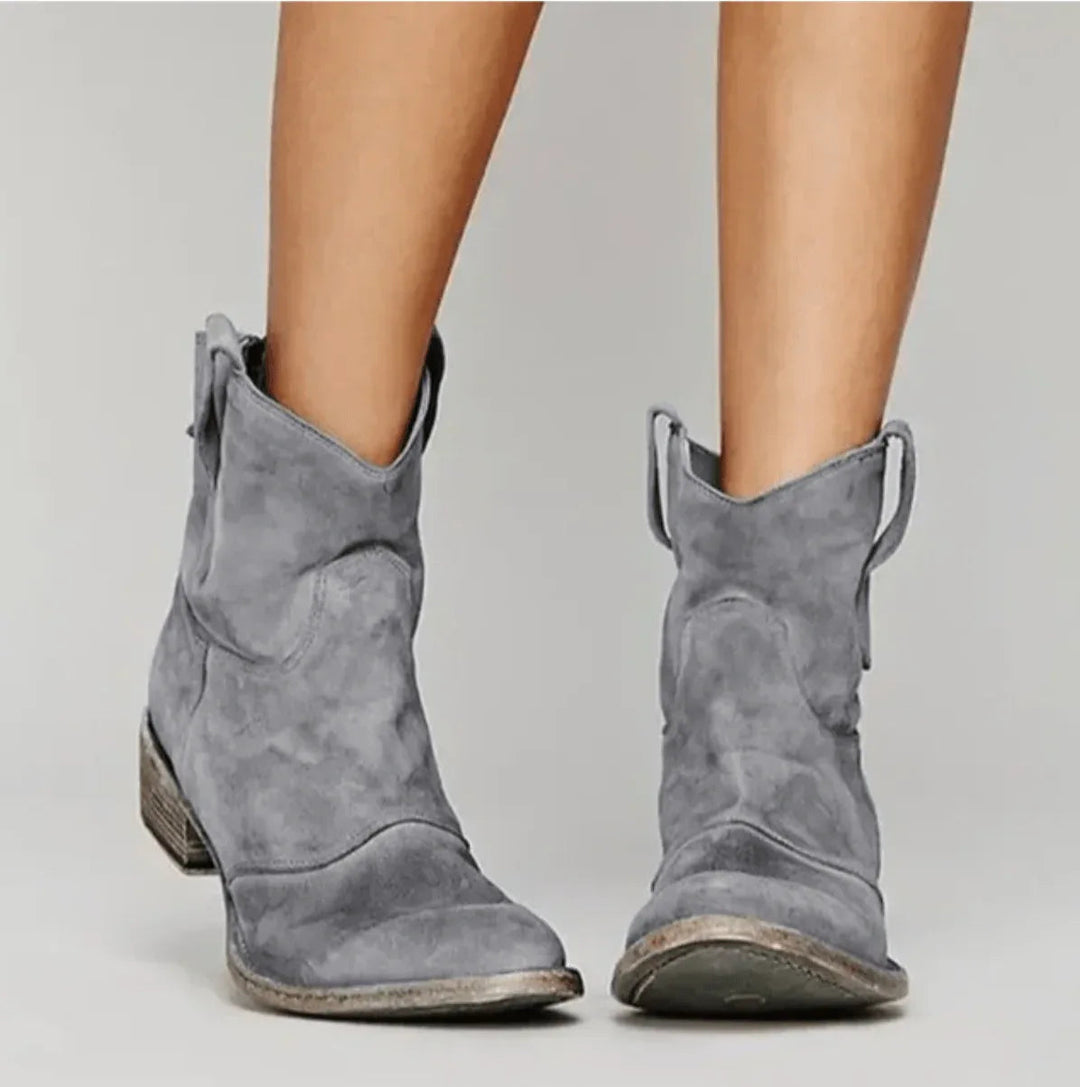 Charlotte - buty ortopedyczne ze zamszu