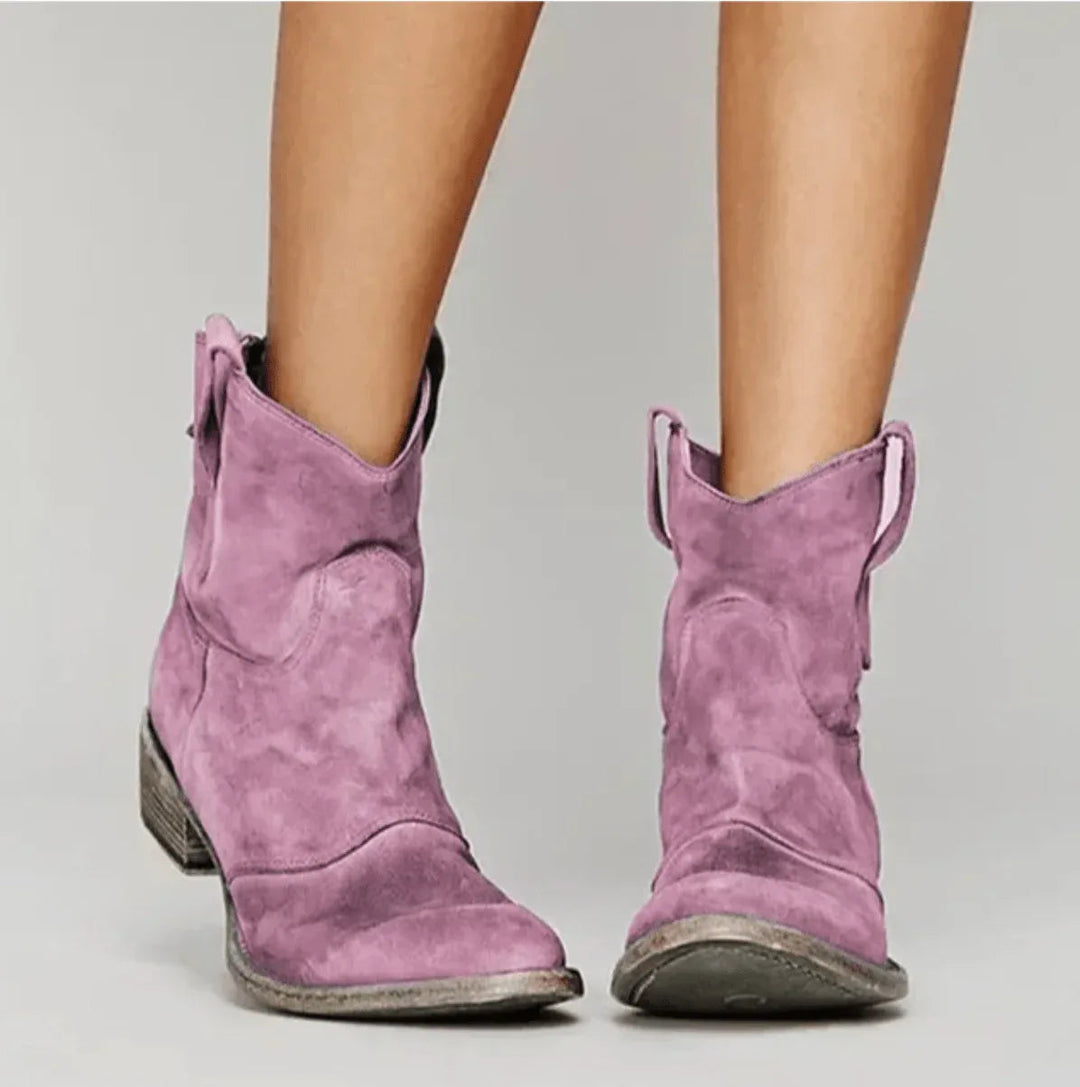 Charlotte - buty ortopedyczne ze zamszu