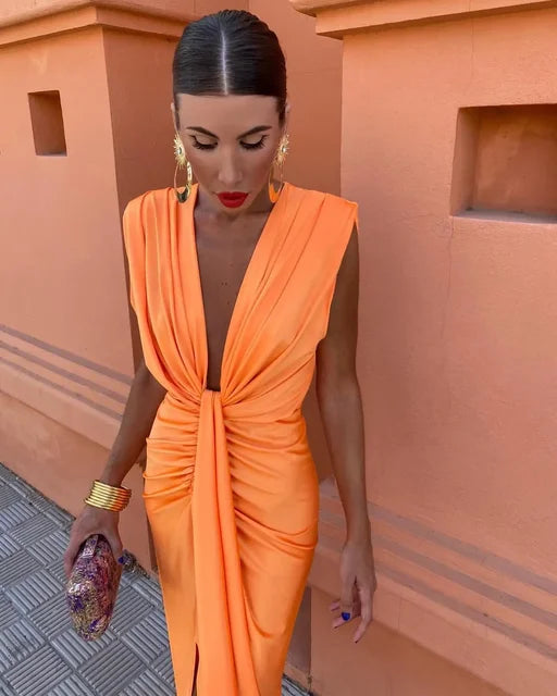 Sophia™ | Elegancka sukienka plisowana