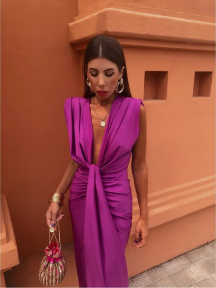 Sophia™ | Elegancka sukienka plisowana
