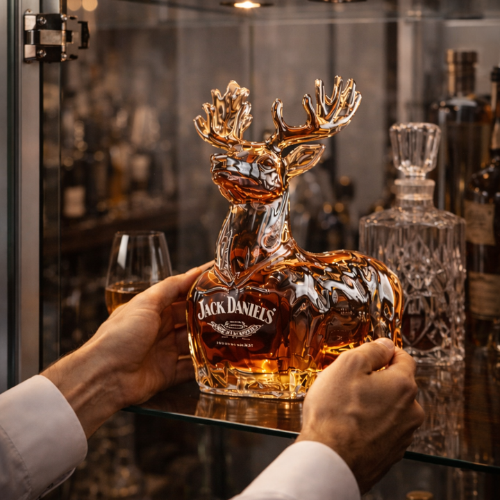 Butelka whisky - Edycja renifer