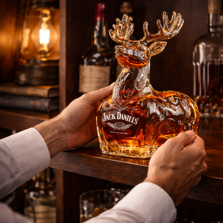 Butelka whisky - Edycja renifer