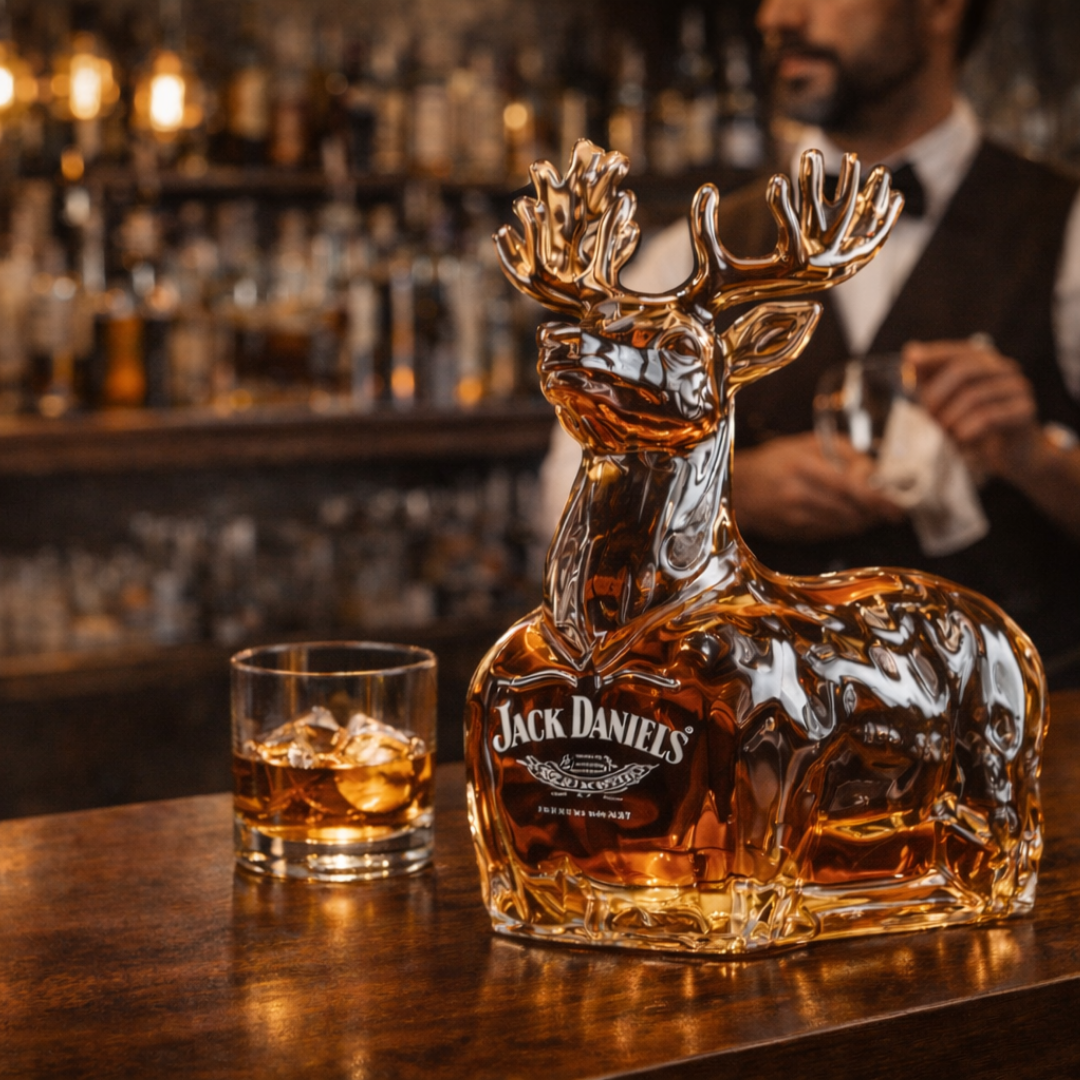 Butelka whisky - Edycja renifer