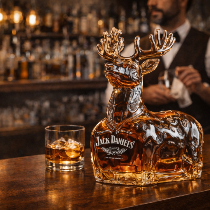 Butelka whisky - Edycja renifer
