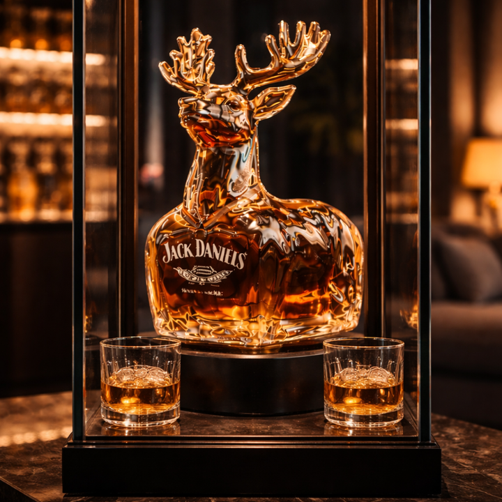 Butelka whisky - Edycja renifer