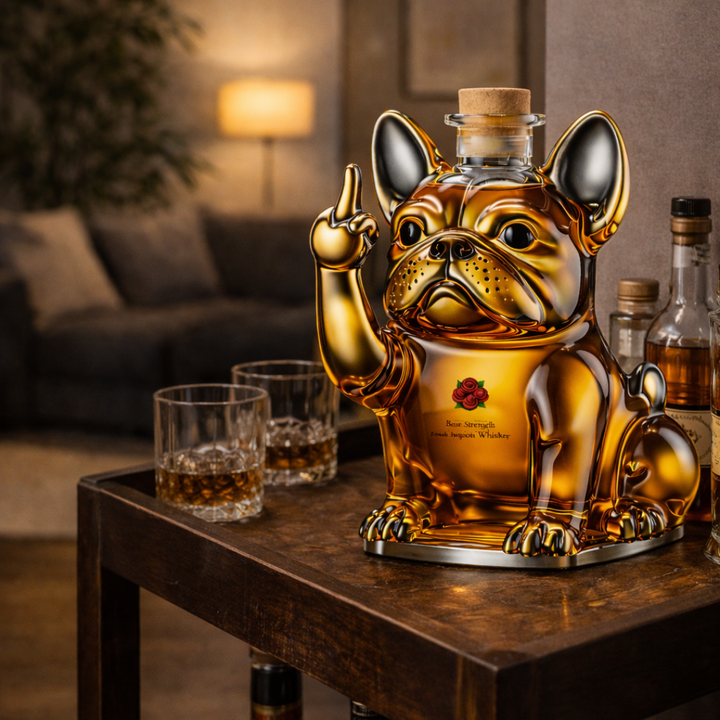 Butelka whisky - Edycja psa