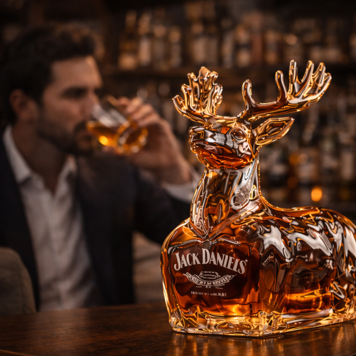 Butelka whisky - Edycja renifer
